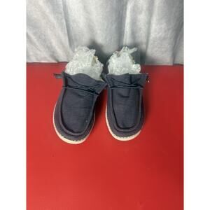 Hey Dude Women's Wendy Funk Chambray Navy US 8 EU 39